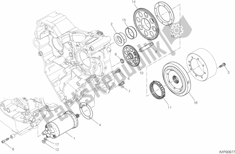 Wszystkie części do Rozruch Elektryczny I Zap? On Ducati Monster 1200 25 2019